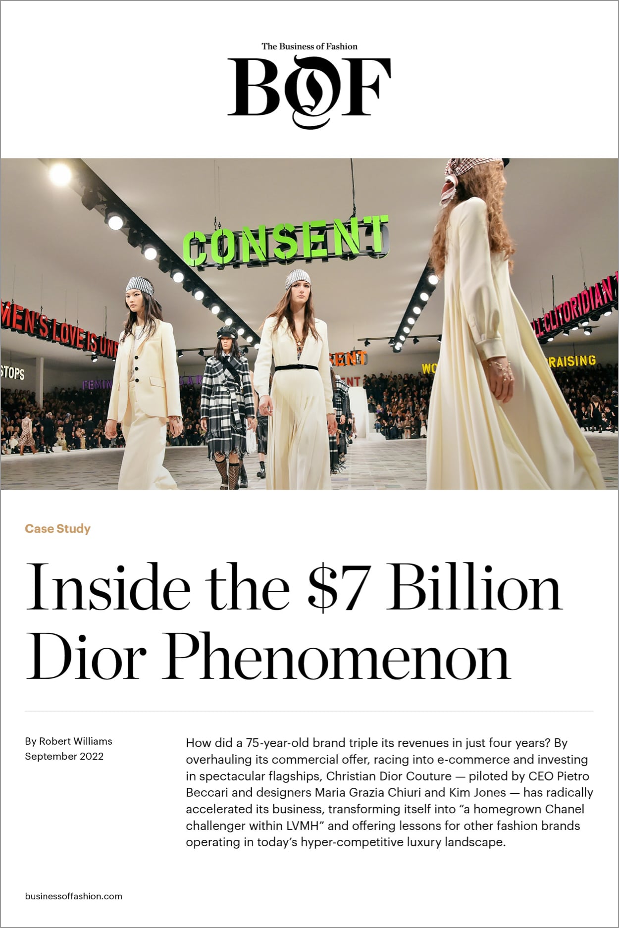 Case Study, Inside the $7 Billion Dior Phenomenon