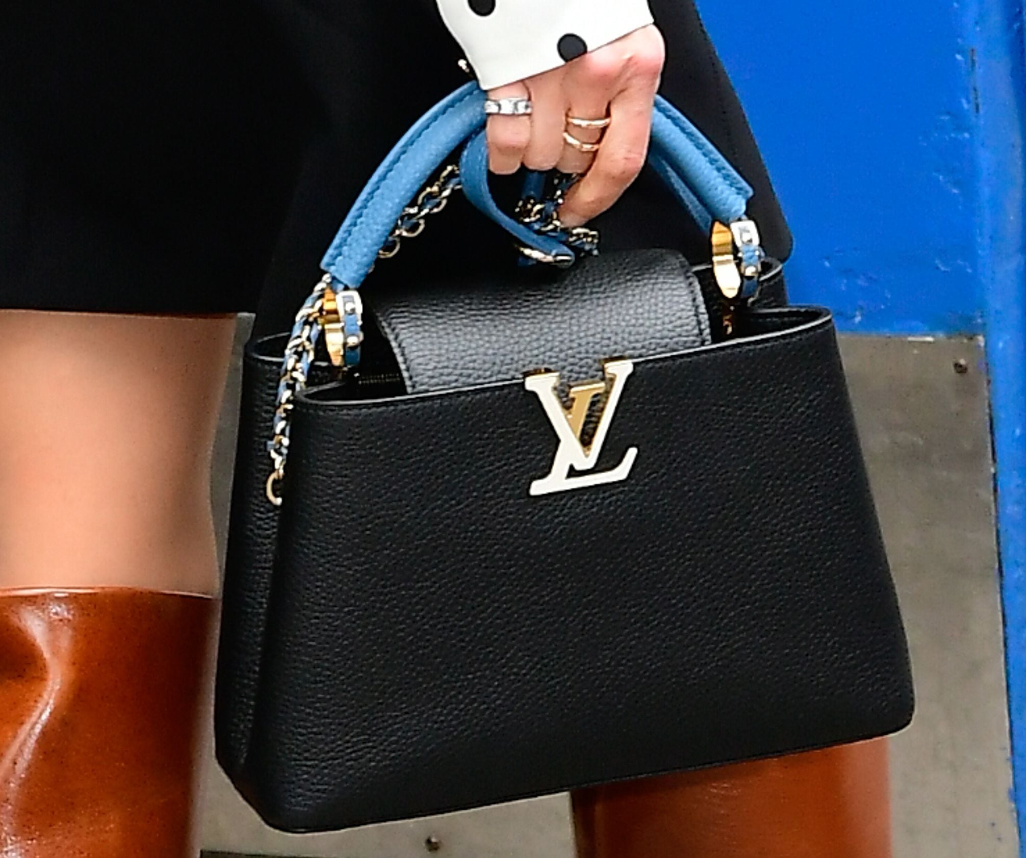 celebrities with louis vuitton bags 2022